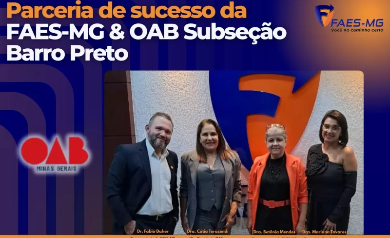 Parceria FAES-MG e OAB