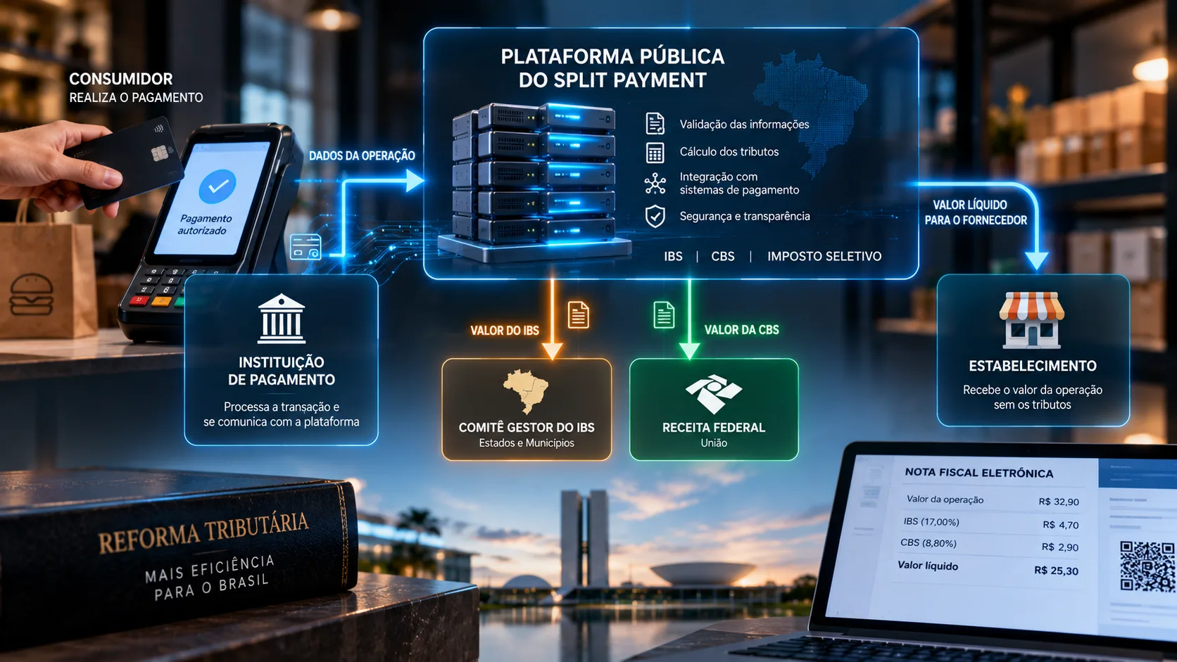 A Plataforma Pública do Split Payment